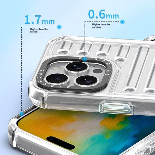 [Magsafe Compatible] Apple iPhone 12/12 Pro/12 Pro Max - Multi-airbag Transparent Drop Proof Essentials Series Case