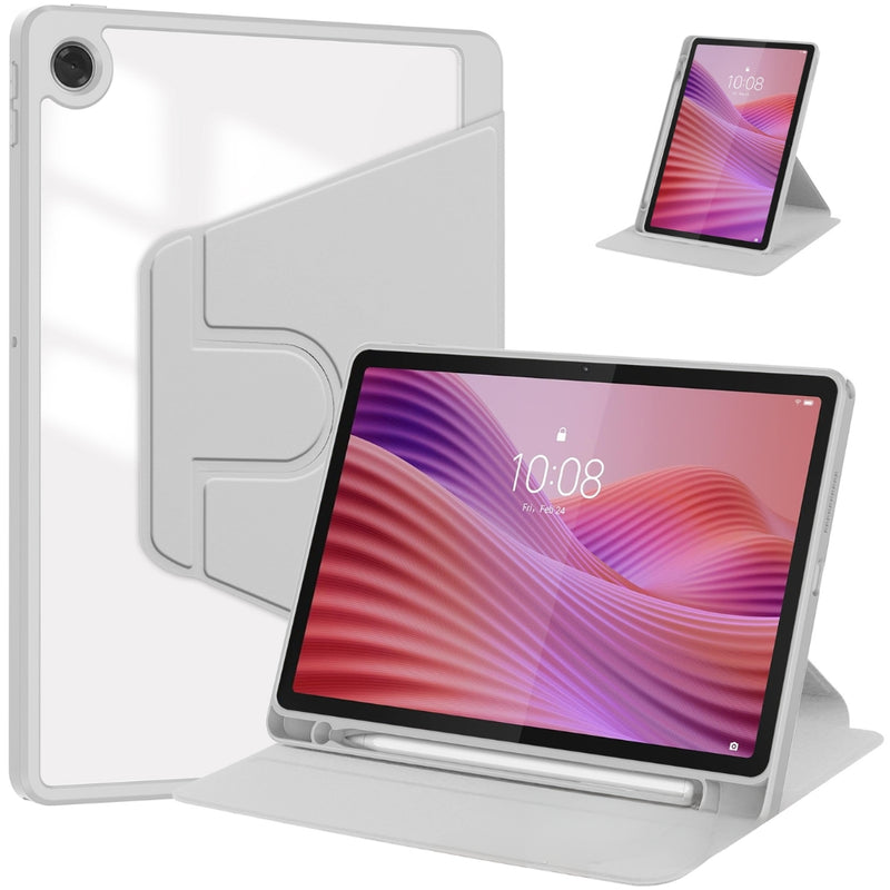 Load image into Gallery viewer, Lenovo Tab 10.1&quot; 2025 (TB311FU/TB311XU) - Silicone 360-Degree Rotating Smart Sleep Drop-Proof Case
