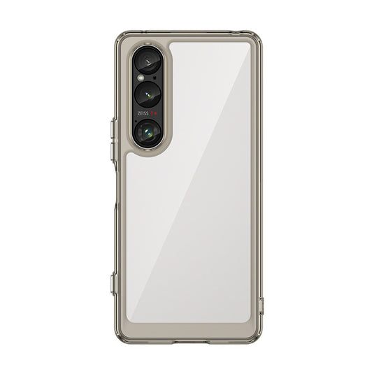 Sony Xperia 1 VI - Durable Anti-Scratch Shockproof TPU Transparent Heavy Duty Series Case