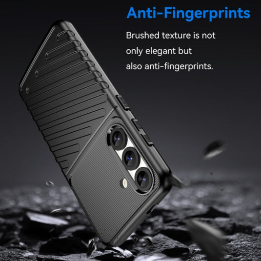 Samsung Galaxy S25/Plus/Ultra - Thunder Anti-fingerprint TPU Silicone Heavy Duty Series Case