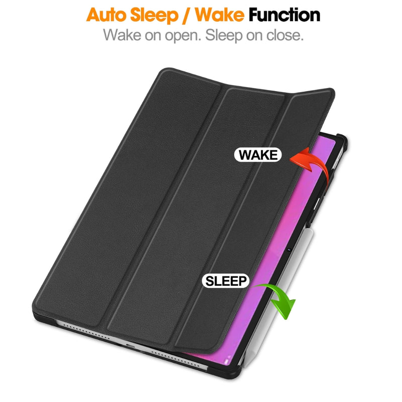 Load image into Gallery viewer, Lenovo Yoga Tab Plus 12.7&quot; 2025 (TB520FU/XU)  - Intelligent Sleep Shockproof Stand Case
