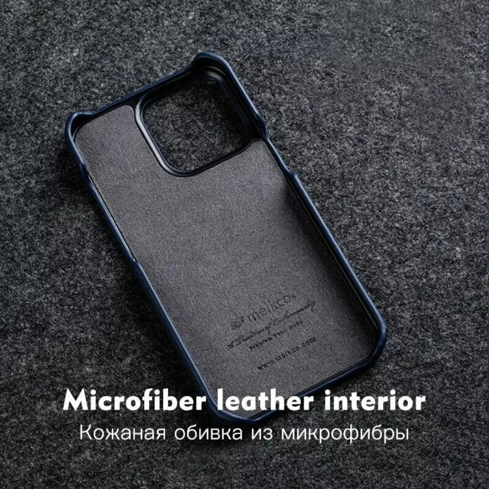 Apple iPhone 13/mini/Pro/Max - Melkco Business Drop Proof Cowhide + PC Genuine Leather Series Case - i-Station Mobile Phone & Electronic Device Repair and Accessories