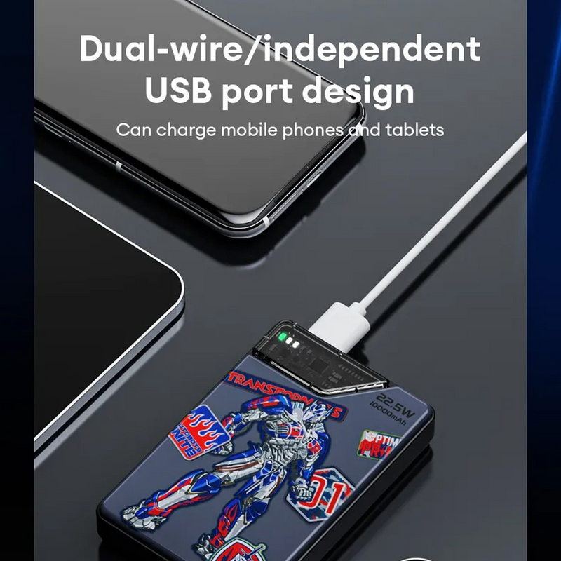 Load image into Gallery viewer, Transformers TF-D10 Power Bank 10000mAh
