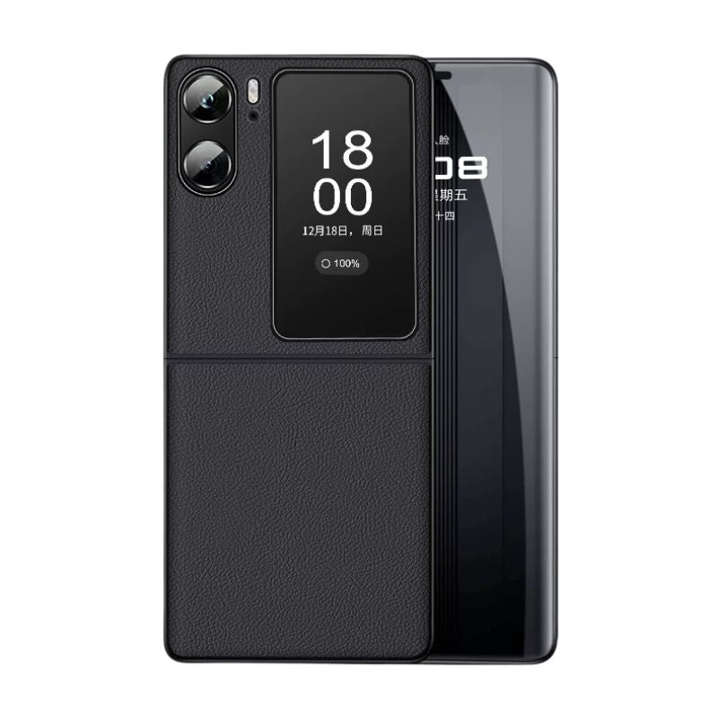 Load image into Gallery viewer, OPPO Find N2 Filp(CPH2437)/N3 Flip (PHT110)- Soft Edged With Magnetic Attraction Genuine Leather Series Case
