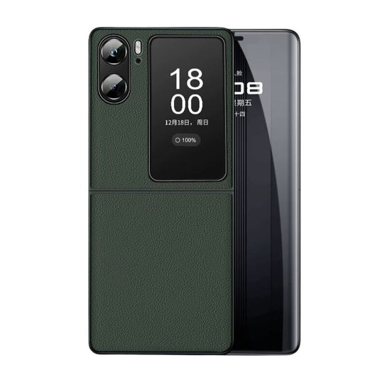 OPPO Find N2 Filp(CPH2437)/N3 Flip (PHT110)- Soft Edged With Magnetic Attraction Genuine Leather Series Case