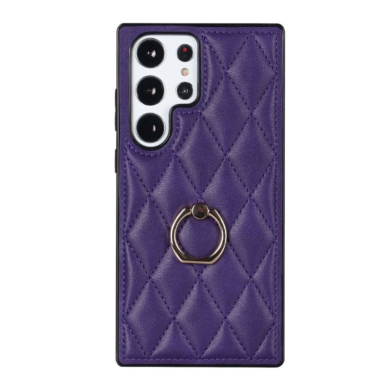 Load image into Gallery viewer, Samsung Galaxy S22(SM-S901)/Plus(SM-G906)/Ultra(SM-G908) - Full Soft Edge Diamond Shape Ring Essentials Series Case
