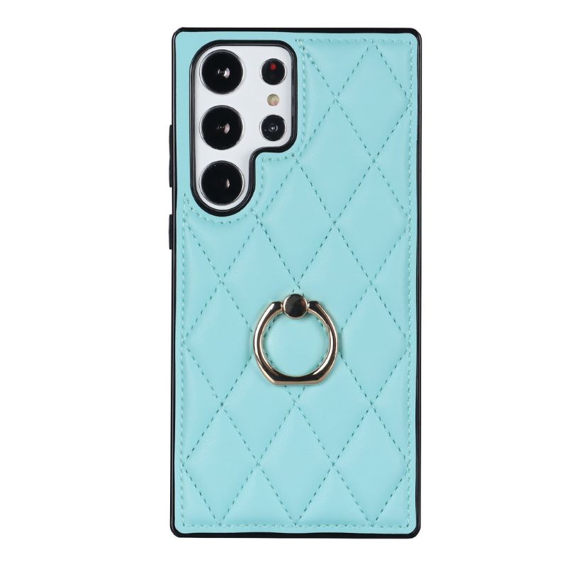 Load image into Gallery viewer, Samsung Galaxy S23(SM-S911)/FE(SM-S711)/Plus(SM-S916)/Ultra(SM-S918) - Full Soft Edge Diamond Shape Ring Essentials Series Case
