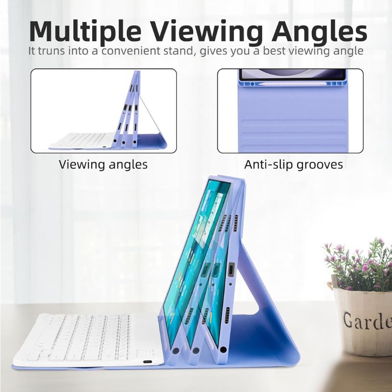 [Detachable Keyboard][With RGB Backlit][Square Keycaps] Samsung Galaxy Tab A9 Plus 11" 2023 (SM-X210/X215/X216) - Magnetic Wireless Bluetooth Keyboard Flip Case With Pen Slot - i-Station Mobile Phone & Electronic Device Repair and Accessories
