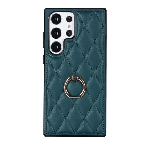 Samsung Galaxy S22(SM-S901)/Plus(SM-G906)/Ultra(SM-G908) - Full Soft Edge Diamond Shape Ring Essentials Series Case