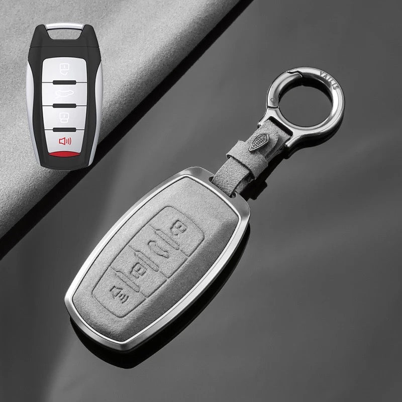 Load image into Gallery viewer, Great Wall High-Quality Suede Car Key Fob Case Cover For Haval Raptor, Dargo 2nd Gen, Xiaolong Max, Shenshou, H6
