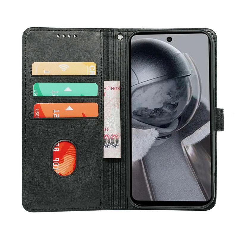 Load image into Gallery viewer, [With Card Slot] HMD Pulse Pro - Magnetic PU Leather Wallet Series Stand Case
