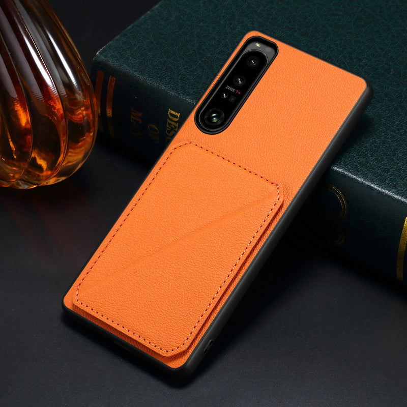 Load image into Gallery viewer, Sony Xperia 10 IV - Business Stand Leather Wallet Series Case
