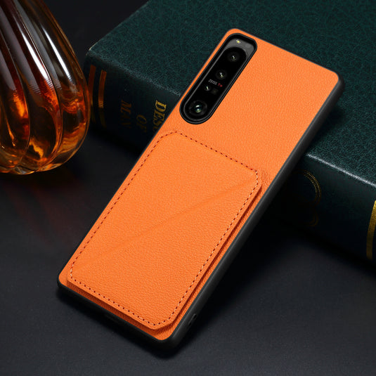 Sony Xperia 10 IV - Business Stand Leather Wallet Series Case