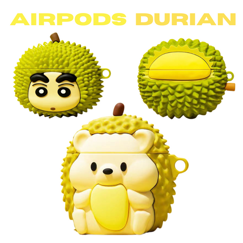 Apple AirPods 4 -  Durian Silicone Protective Fashion-Forward Series Case