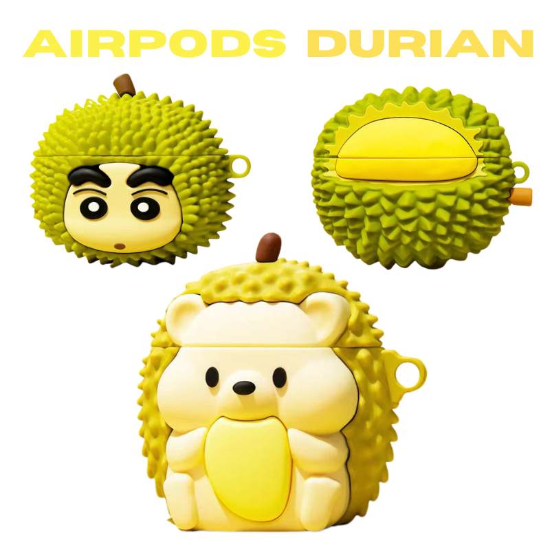 Load image into Gallery viewer, Apple AirPods 4 -  Durian Silicone Protective Fashion-Forward Series Case
