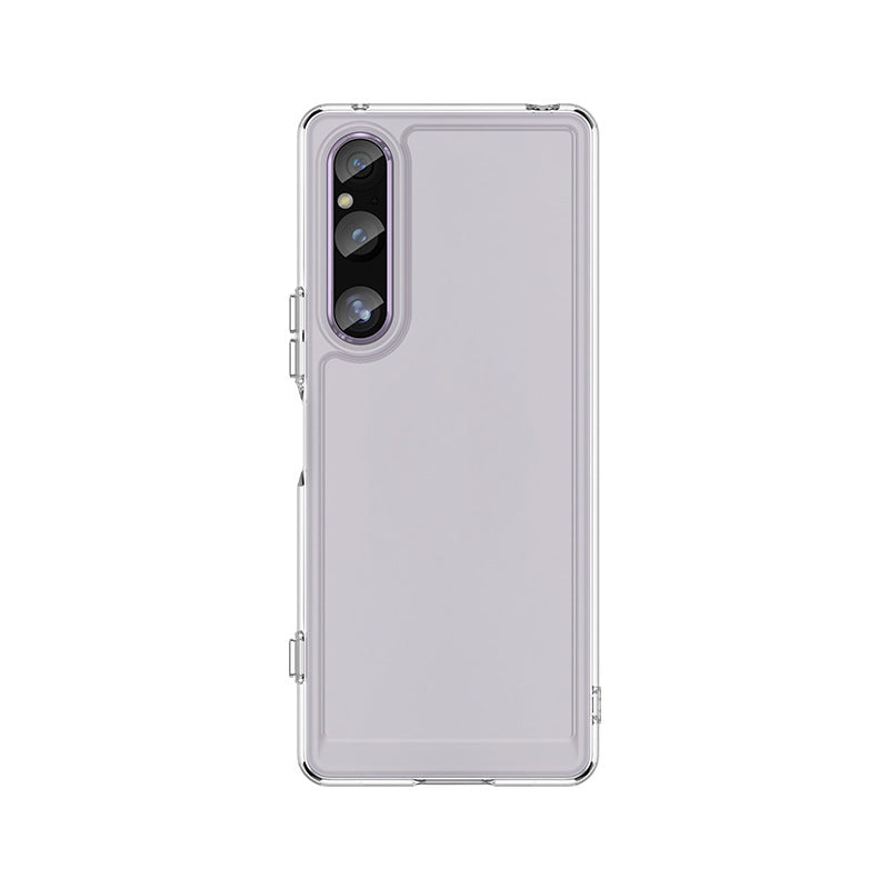 Load image into Gallery viewer, Sony Xperia 1 V - Candy Colors TPU Silicone Transparent Heavy Duty Series Case
