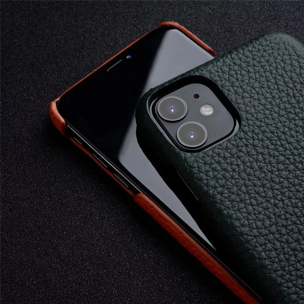 Apple iPhone 13/mini/Pro/Max - Melkco Business Drop Proof Cowhide + PC Genuine Leather Series Case - i-Station Mobile Phone & Electronic Device Repair and Accessories