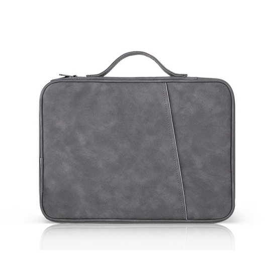 Apple iPad Pro 12.9-inch (2018/2020/2021/2022) Multi-functional 180° Opening Double-Layer Handbag Storage Bag