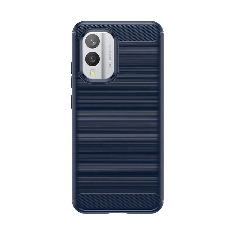 Load image into Gallery viewer, Nokia G10 / G20 / 6.3 - Drawing Series Carbon Fiber Shockproof TPU Heavy Duty Series Case
