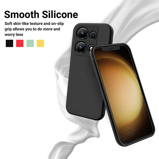 Infinix Hot 40 & Pro & 40i - Full Wrap Liquid Silicone Drop-resistant Essentials Series Case With Lanyard - i-Station Mobile Phone & Electronic Device Repair and Accessories