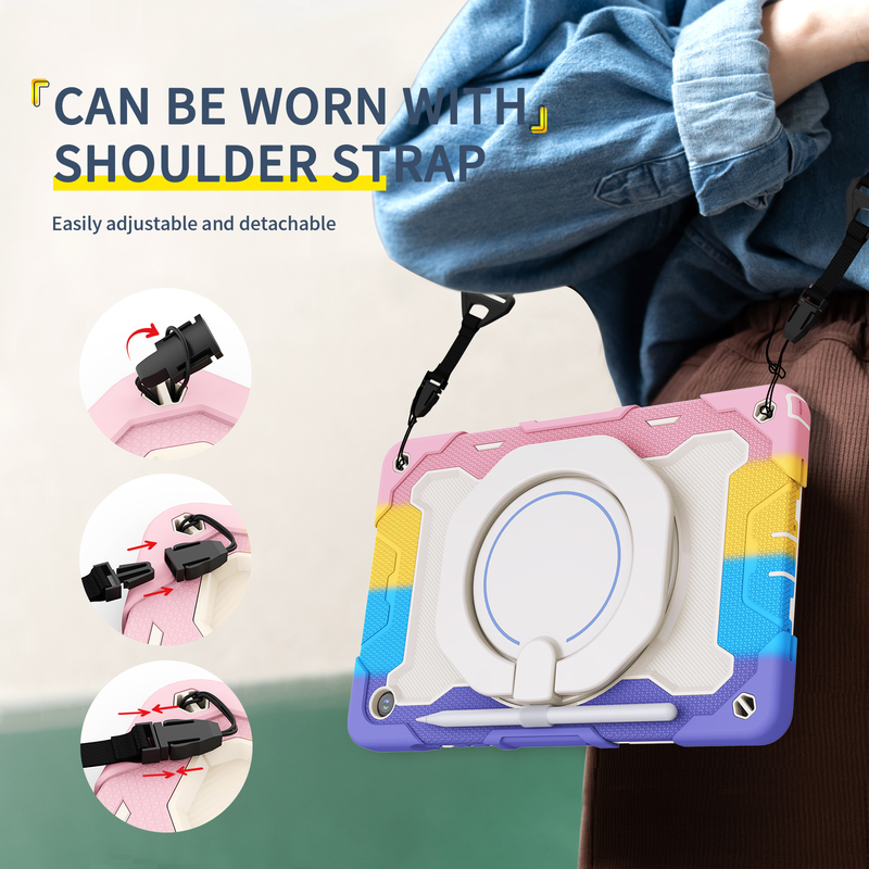 Load image into Gallery viewer, Samsung Galaxy Tab A11 Plus (2025) 11&quot; 360° Rotating Shockproof Rugged with Stand Case
