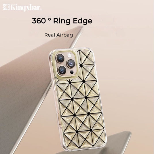 Apple iPhone 16/Pro/Max - Kingxber Fully Wrapped Three-dimensional Colorful Fashion-Forward Series Case