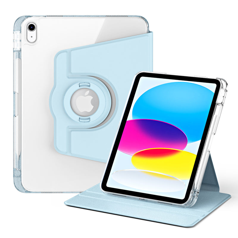 Load image into Gallery viewer, [Detachable] Apple iPad Pro 11-inch 1st/2nd/3rd/4th Gen (2018/2020/2021/2022) 360° Rotating Transparent Back Panel Shockproof Case
