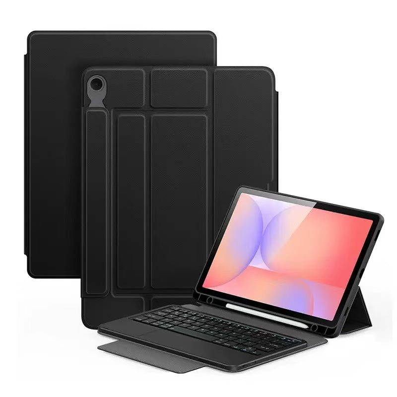 Load image into Gallery viewer, [With Touchpad] Samsung Galaxy Tab S9/S9 FE/S10 FE/S10 Lite 11" Detachable Standalone Wireless Keyboard Case
