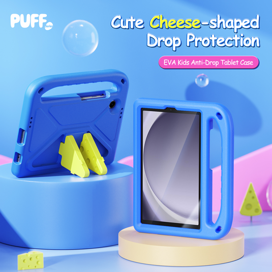 [Built-in Stand] Samsung Galaxy Tab A9 Plus (2023) 11" Kids Cartoon EVA Heavy Duty Case