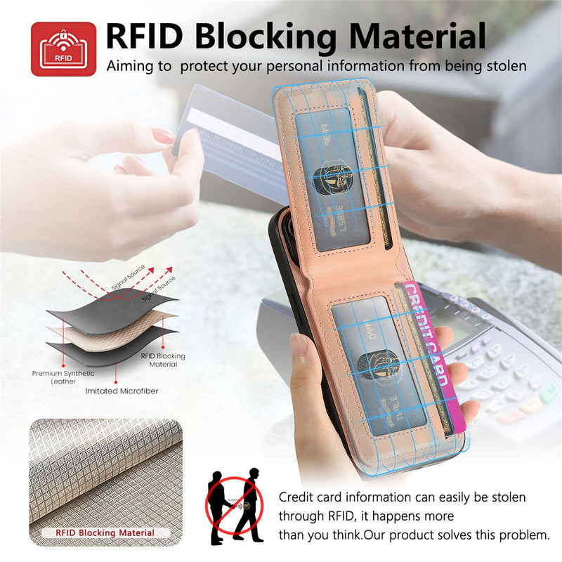 Load image into Gallery viewer, [With Card Slot][Built-in Holder] Motorola Moto Edge 50 Fusion/G85/S50 Neo - Shockproof Wallet Series Case

