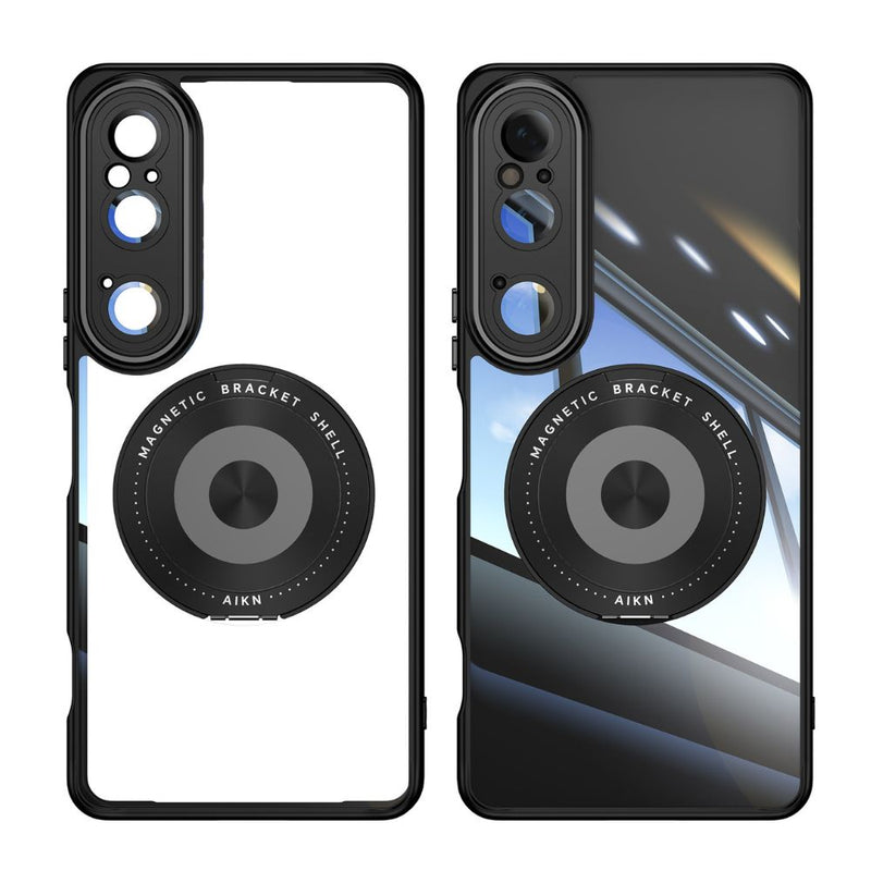 Load image into Gallery viewer, Sony Xperia 10 VI - Simple Transparent Magnetic 360-degree Rotating Stand Series Case
