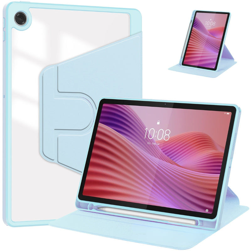 Load image into Gallery viewer, Lenovo Tab 10.1&quot; 2025 (TB311FU/TB311XU) - Silicone 360-Degree Rotating Smart Sleep Drop-Proof Case

