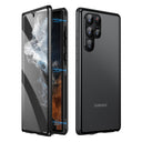 Samsung Galaxy S22/Plus/Ultra - Double Sided Tempered Glass Magnet Adsorption Case With Camera Protector