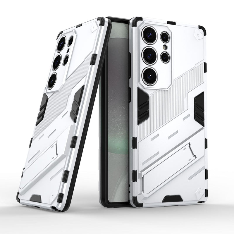 Load image into Gallery viewer, Samsung Galaxy S25/Plus/Ultra - Shockproof Punk Stand Heavy Duty Case
