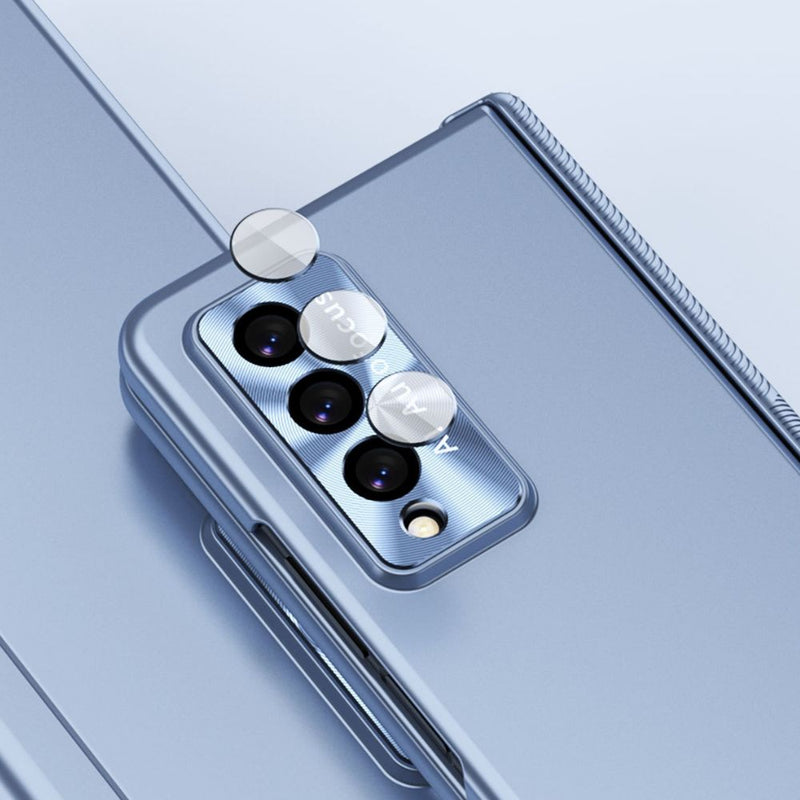 Load image into Gallery viewer, [With S Pen and Lens Cap] Samsung Galaxy Z Fold 5 5G (SM-F946B) - Magnetic Double Hinge Plating Case
