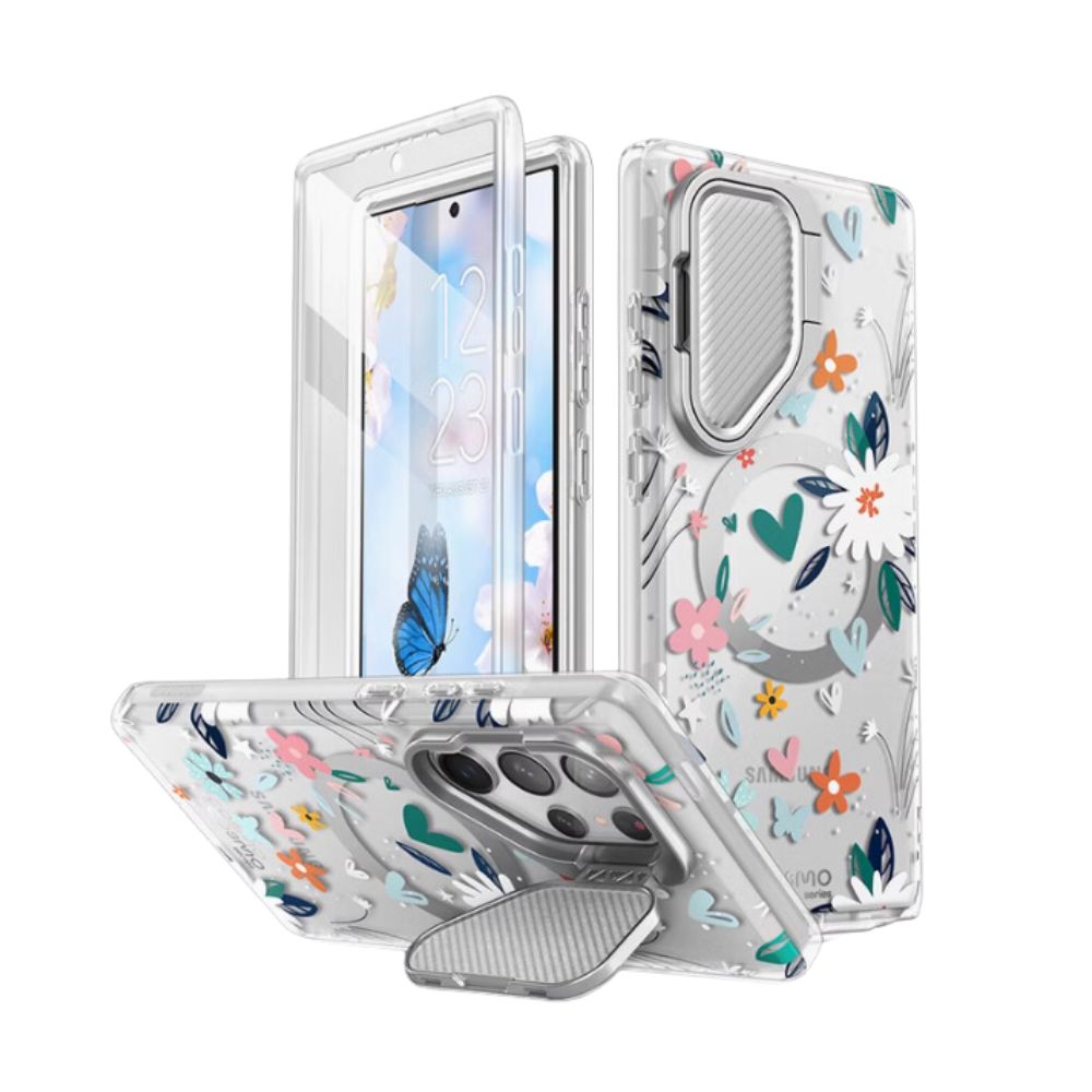 [Magsafe Compatible] Samsung Galaxy S24 Ultra / S25 ULTRA - i-BLASON Luxury Shell-Membrane Integrated Fashion-Forward Series Stand Case - i-Station Mobile Phone & Electronic Device Repair and Accessories