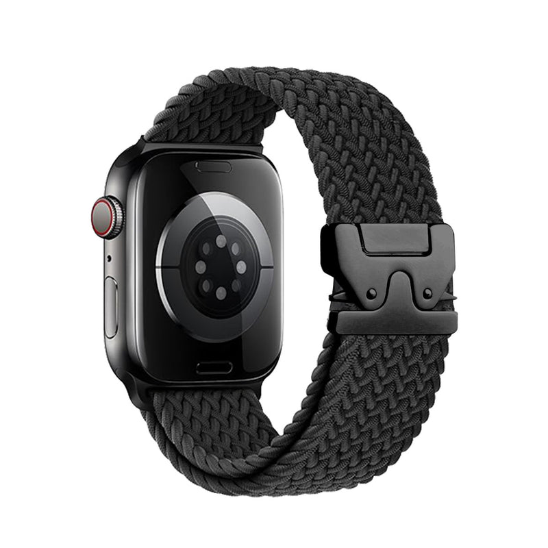 Load image into Gallery viewer, Apple Watch Series 1/2/3/4/5/6/SE/7/8/9/10/Ultra - Parachute Buckle Nylon Braided Loop Watch Band
