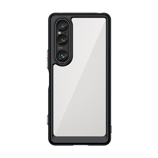 Sony Xperia 1 VI - Durable Anti-Scratch Shockproof TPU Transparent Heavy Duty Series Case