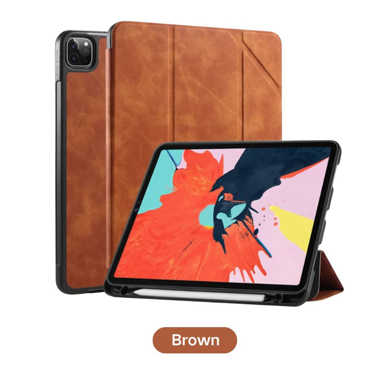 Load image into Gallery viewer, [With Pen Slot] Apple iPad Pro 11&quot; (2020) - Business Smart Sleep Drop Proof Stand Series Case
