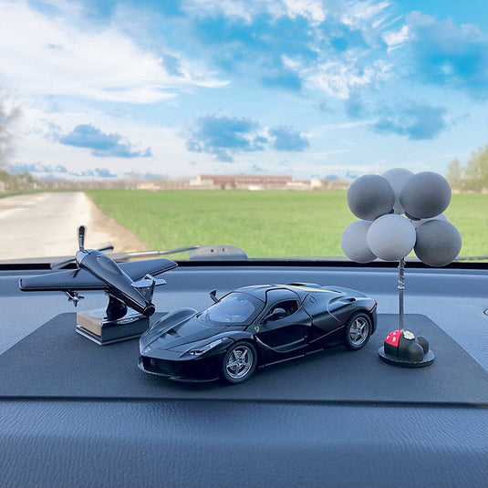 Car Dashboard Decoration Ornament Set Ferrari Lamborghini Car Model With Non-Slip Mat - i-Station Mobile Phone & Electronic Device Repair and Accessories