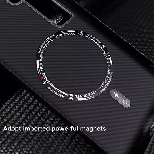 [Magsafe Compatible] Samsung Galaxy S24/Plus/Ultra - Kevlar Carbon Fiber Texture Shockproof Case