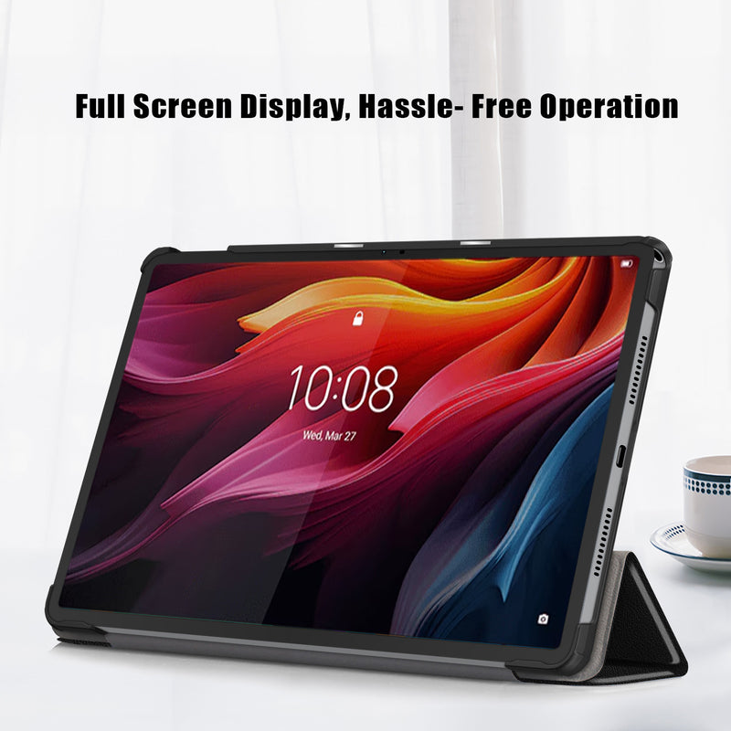 Load image into Gallery viewer, Lenovo Tab K11 Plus 11.45&quot; 2024 (TB352FU/XU) - Silicone Triple-fold Intelligent Sleep Stand Series Case
