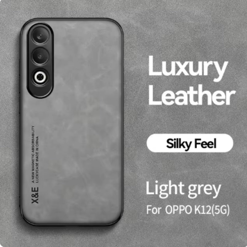 Load image into Gallery viewer, OPPO K12 (PJR110) - Car Magsafe Soft Silicone PU Leather Essentials Series Case
