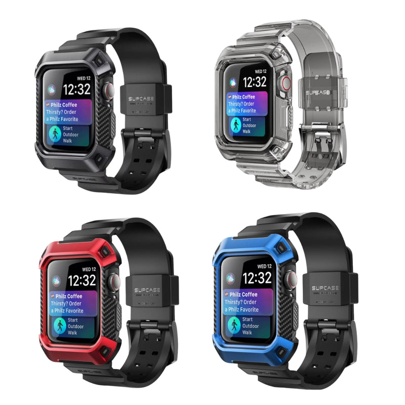 Load image into Gallery viewer, Apple Watch Series 4/5/6/SE/7/8/9 - SUPCASE Embedded Two-in-One Silicone Sweatproof Sports Watch Band
