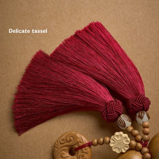 Handmade Peach Wood Peace Buckle Gourd Rearview Mirror Hanging Ornament Elegant and Noble Car Interior Decoration - i-Station Mobile Phone & Electronic Device Repair and Accessories