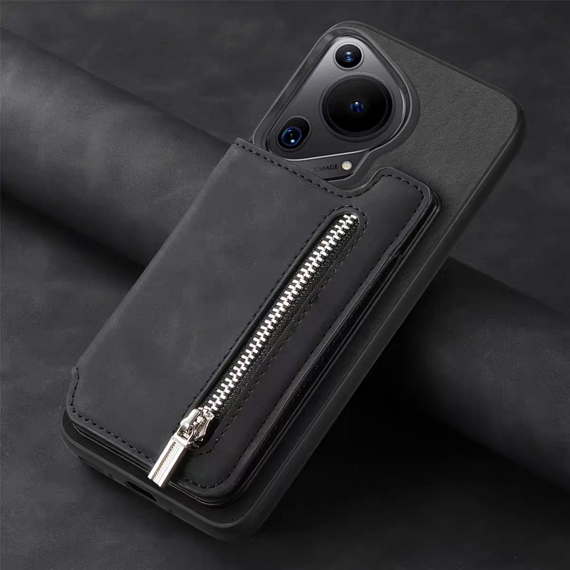 Load image into Gallery viewer, [With Card Solt] Huawei Pura 70/Ultra/Pro/Pro+ Full-coverage Leather Shockproof Wallet Series Case
