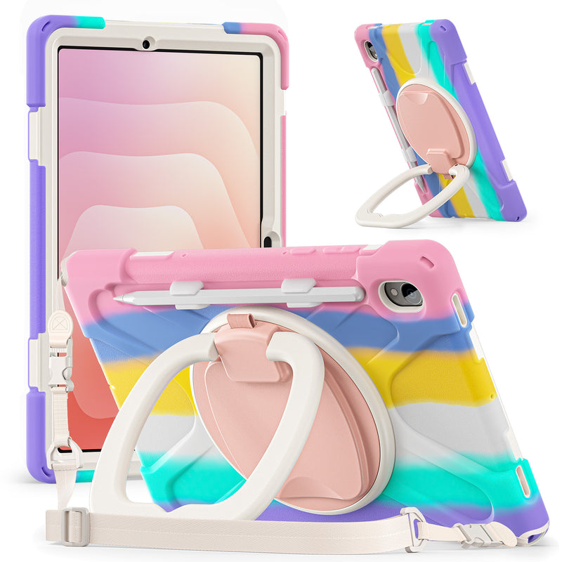 Load image into Gallery viewer, Samsung Galaxy Tab S11 (2025) 11&quot; - Multifunctional Shockproof Heavy Duty Series Case With Shoulder Strap - i-Station Mobile Phone &amp; Electronic Device Repair and Accessories
