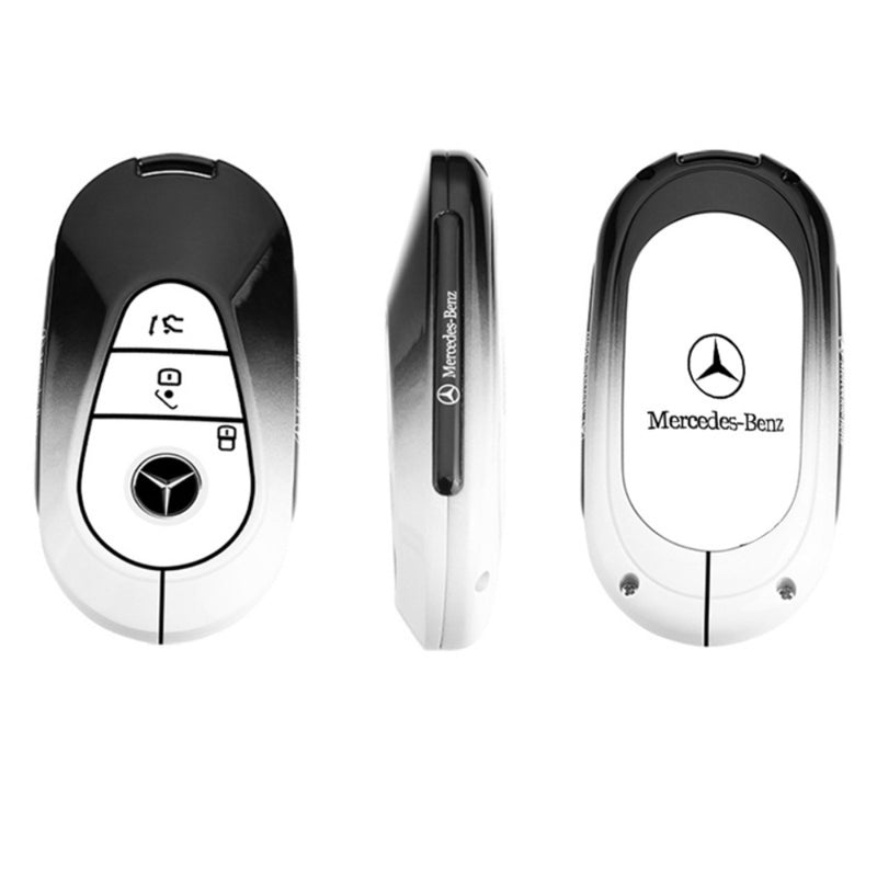 Load image into Gallery viewer, Mercedes Benz Stylish with Cool Shockproof Car Key Protective Case For Benz A, C, E, S, G-Class, GLA, GLB, GLC, GLE, GLS
