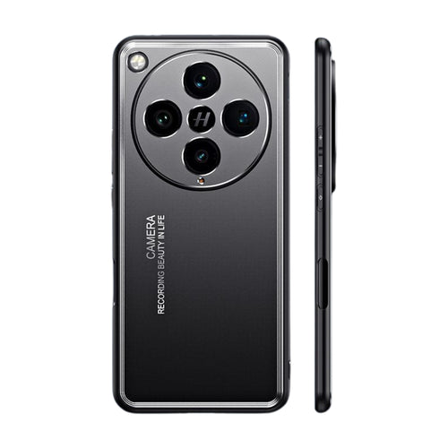 OPPO Reno12 / Pro - Metal Large Hole Lens Full Cover Soft Edge Anti Fall Case