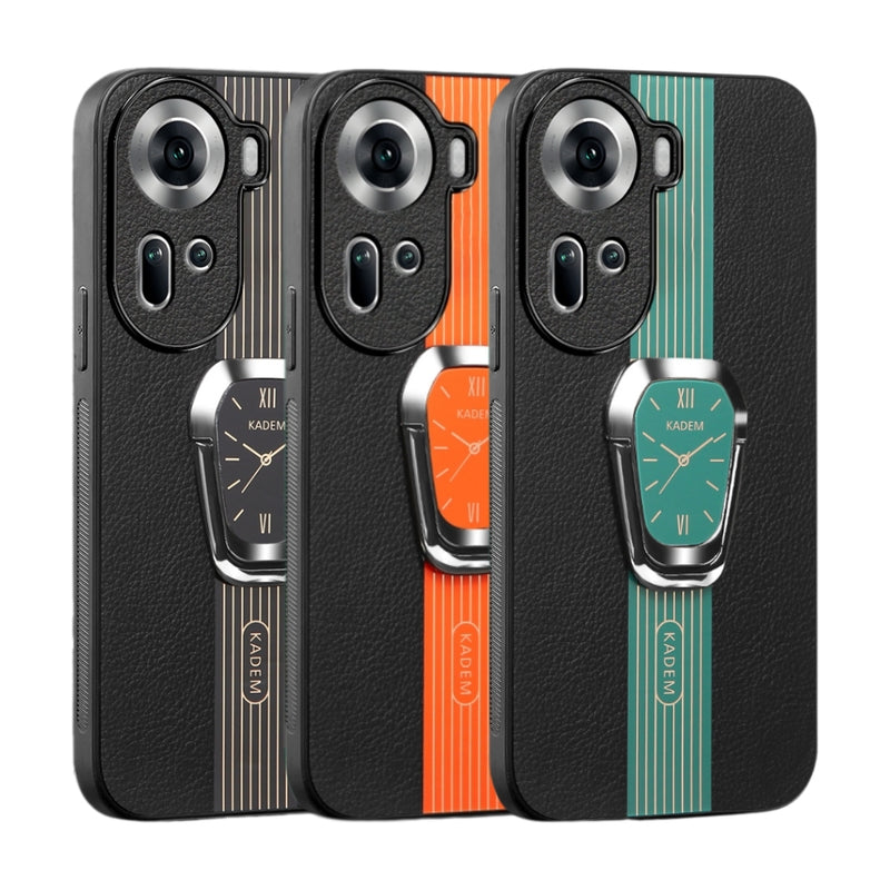 Load image into Gallery viewer, OPPO Reno10/Pro+/Pro - Magnetic Litchi Leather Back Phone Stand Case
